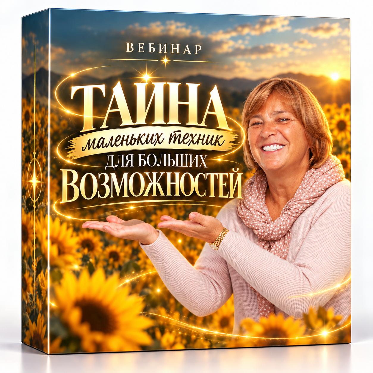 Вебинар «Тайна маленьких техник для больших возможностей»